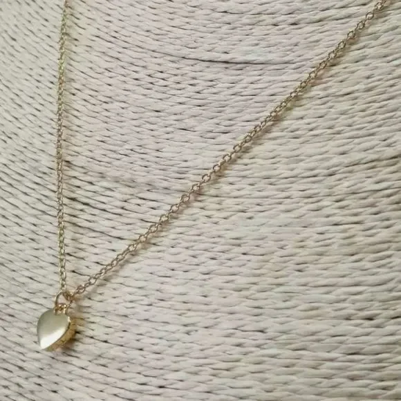 NWT 3PC Ted baker london SET Chunky heart necklace & Earrings. - Picture 6 of 14